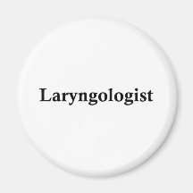Laryngologist Refrigerator Magnet