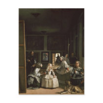 Las Meninas by Diego Velazquez Postcard