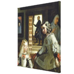 Las Meninas or The Family of Philip IV, c.1656 Stretched Canvas Prints