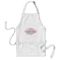 Las Vegas 21st Birthday Apron