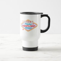 Las Vegas 21st Birthday Coffee Mug