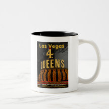 Las Vegas 4 Queens Coffee Mug