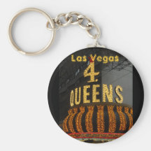 Las Vegas 4 Queens Keychains