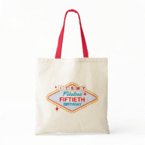 Las Vegas 50th Birthday Tote Bag