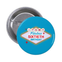 Las Vegas 60th Birthday Pin
