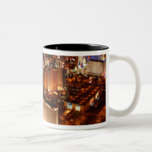 Las Vegas aerial view from a blimp Mugs