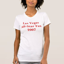 Las Vegas All-Star Fan 2007 Ladie's T-Shirt