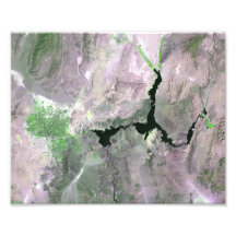 Las Vegas and Lake Mead, USA Photo Art