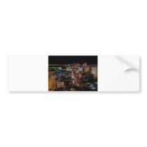 Las Vegas at Night Bumper Stickers