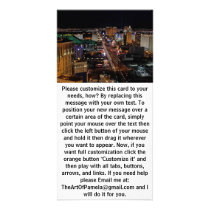 Las Vegas at Night Photo Card Template