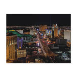 Las Vegas at Night Postcards