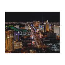 Las Vegas at Night Postcards