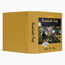 Las Vegas Bachelorette Memory Book Vinyl Binders