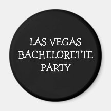 Las Vegas Bachelorette Party Fridge Magnets
