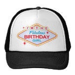 Las Vegas Birthday Girl Trucker Hats