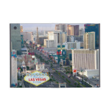 Las Vegas Boulevard Daytime Aerial View for iPads iPad Mini Cases