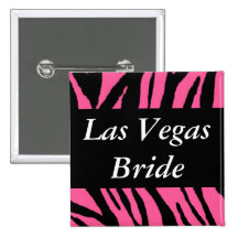 Las Vegas Bride Buttons
