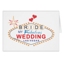 Las Vegas Bride Card