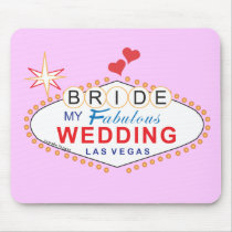 Las Vegas Bride Mouse Pad