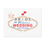 Las Vegas Bride Postcards