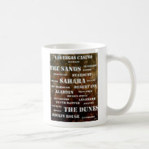 Las Vegas Casino Death List Coffee Mugs