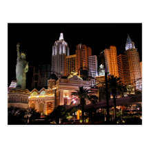 Las Vegas Casino Strip, Nevada Post Card