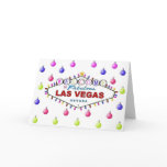 Las Vegas Christmas Cards with Ornaments