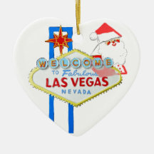 Las Vegas Christmas Christmas Ornament