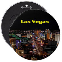 Las Vegas Colossal Button