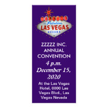 Las Vegas Convention / Event Flyers Rack Card Design
