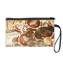Las Vegas Currency Wristlet