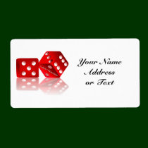 Las Vegas Dice labels