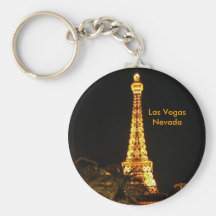 Las Vegas Eiffel Tower Keychain