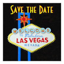 Las Vegas épousant des économies l'invitation de d