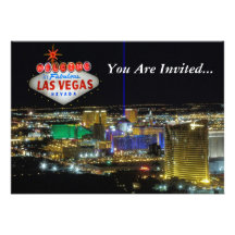 Las Vegas épousant des invitations
