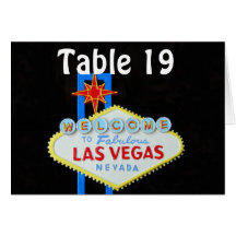 Las Vegas épousant l'allocation des places assigné Carte De Vœux