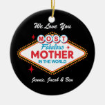 Las Vegas Fabulous Mom Personalized Ornament