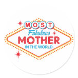 Las Vegas Fabulous Mom Sticker