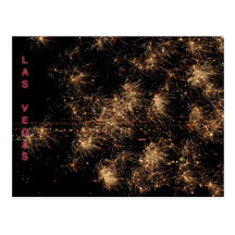 Las Vegas Fireworks Postcards