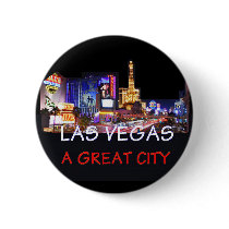 LAS VEGAS Great City Button