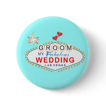 Las Vegas Groom Button