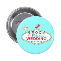 Las Vegas Groom Button