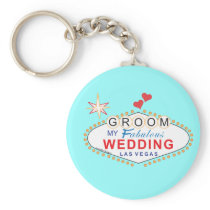 Las Vegas Groom Key Chains