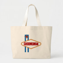 Las Vegas Groomsman Canvas Bag