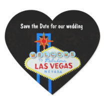 Las Vegas Heart Shaped Wedding