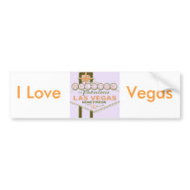 Las Vegas Honeymoon Bumper Stickers