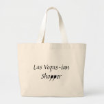 Las Vegas-ian Shopper Tote Canvas Bags