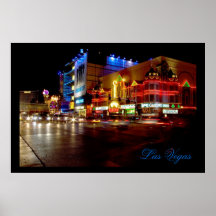 Las Vegas in Lights Night Poster #2