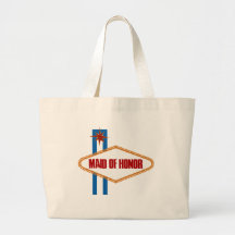 Las Vegas Maid of Honour Tote Bags