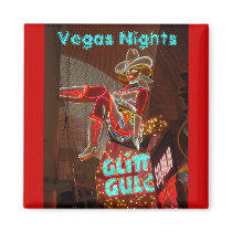 Las Vegas Nights Magnets